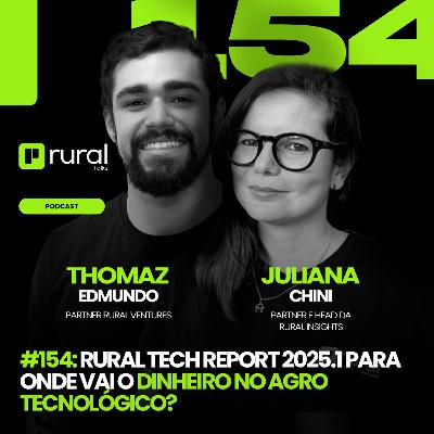 #RT154 Rural Tech Report 2025.1 — Para Onde Vai o Dinheiro no Agro Tecnológico?