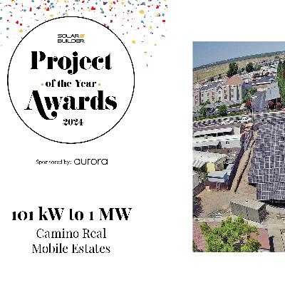 Project of the Year 101 kW to 1 MW: Camino Real Mobile Estates