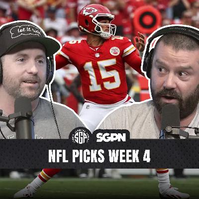 NFL Picks Week 4 | Sports Gambling Podcast (Ep. 2388)