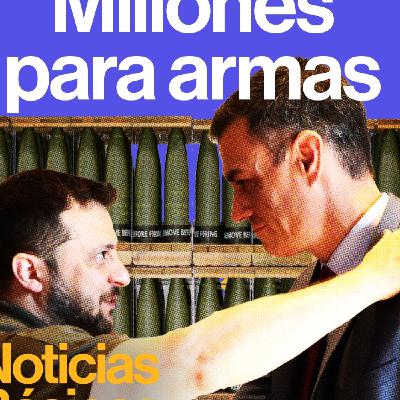 España destinará 10.000 millones para armamento a Ucrania en una década | NOTICIAS BÁSICAS España destinará 10.000 millones para armamento a Ucrania en una década | NOTICIAS BÁSICAS