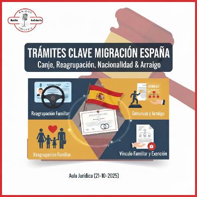 Canjear Carnet Argentino, Reagrupación y Nacionalidad - Aula Jurídica (21-10-2025) Canjear Carnet Argentino, Reagrupación y Nacionalidad - Aula Jurídica (21-10-2025)