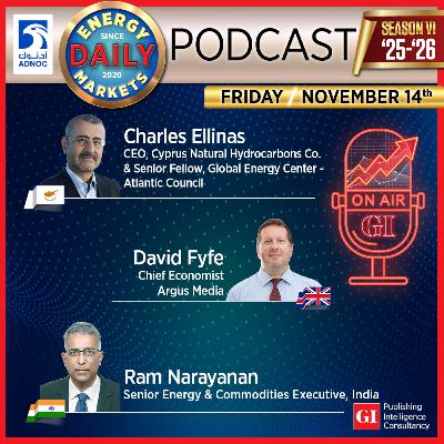 PODCAST: Daily Energy Markets - Nov 14th PODCAST: Daily Energy Markets - Nov 14th