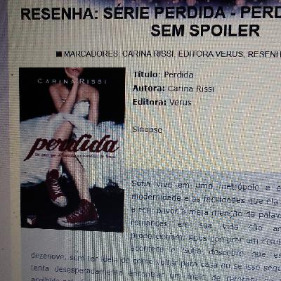 Resenha: Perdida - Carina Rissi Resenha: Perdida - Carina Rissi