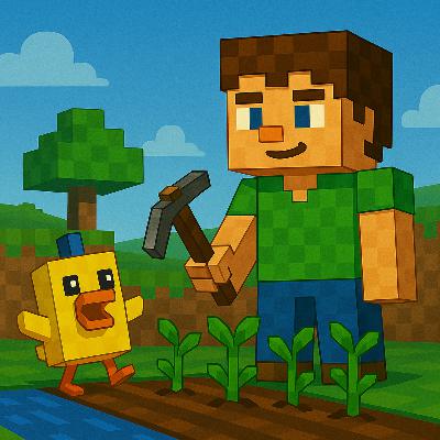 Episode 18 – The First Farming Day (Bedtime Story for Kids) | Karlik’s Minecraft Stories