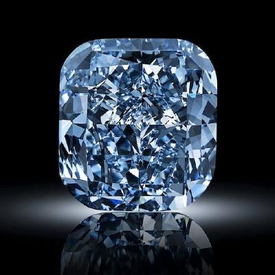 Tin quốc tế - Lần đầu đấu gia viên kim cương xanh Mellon Blue nặng 9,51 carat
