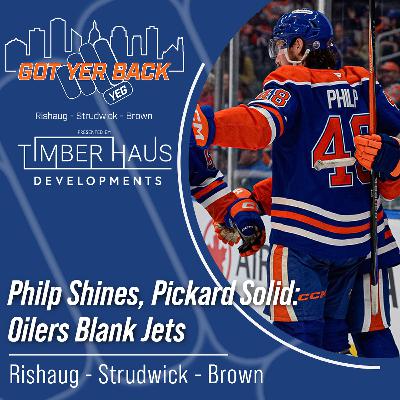 Philp Shines, Pickard Solid: Oilers Blank Jets