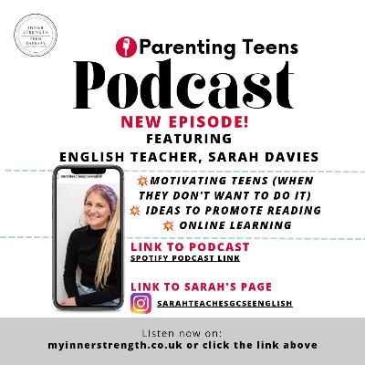 Interviewing a Teen Tutor. Sarah Davies gives her advice, tips and views on engaging Teenagers