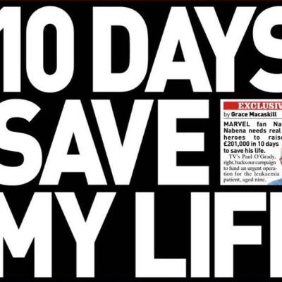 Nathaniel Nabena funded for a stem cell transplant - join the celebration!