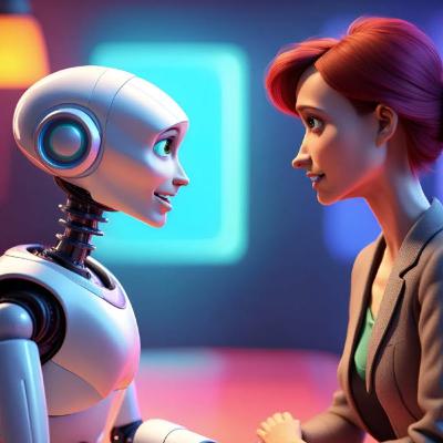 Being interviewed by an AI-bot