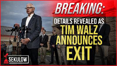 BREAKING: Details Revealed as Tim Walz Announces Exit