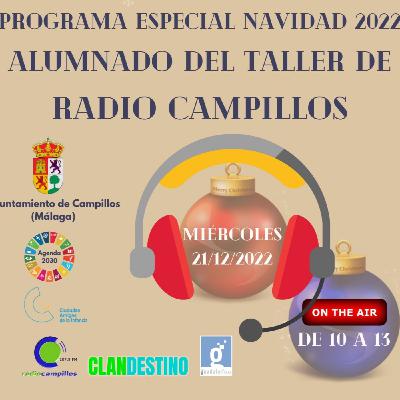 Alumnado del Taller de Radio Campillos (Especial Navidad 2022 - Parte 1)