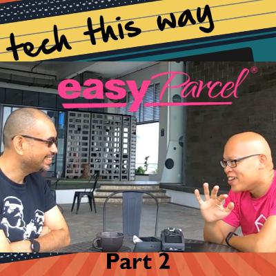 EP 50 - Easyparcel Part 2. We visit their office and find out more about Clarences time in UK