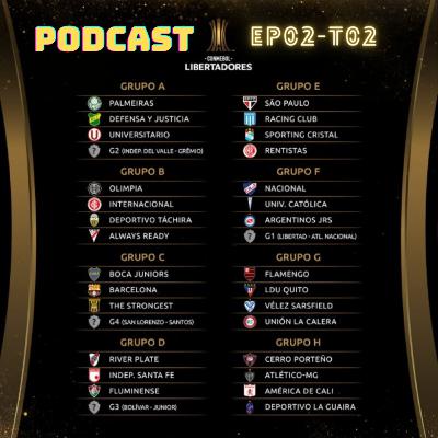 EP02 - T02 - Copa Libertadores 2021: Analisando os grupos da maior competição do Continente