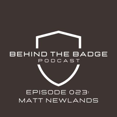 023: Beneath the Badge, Identity & Starting Again - Matty Newlands