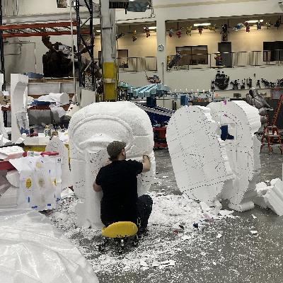 How big is a Macy's parade balloon?