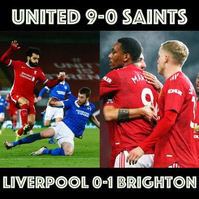 Liverpool slump to Brighton, United batter Southampton and Jesse Lingard is BACK!
