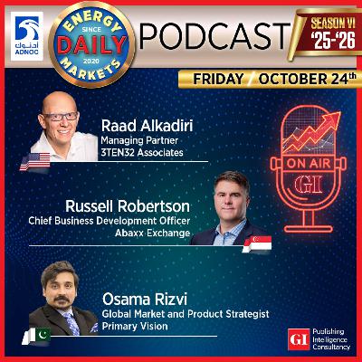PODCAST: Daily Energy Markets - Oct 24th