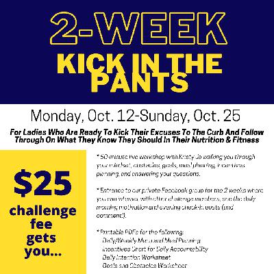 2-WEEK CHALLENGE STARTS OCT. 12