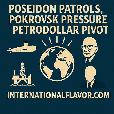 Poseidon, Pokrovsk, Pipelines, and Petrodollars: Power, Pressure, Propaganda, Pacific Patrols, and a Pending Payments Pivot Poseidon, Pokrovsk, Pipelines, and Petrodollars: Power, Pressure, Propaganda, Pacific Patrols, and a Pending Payments Pivot