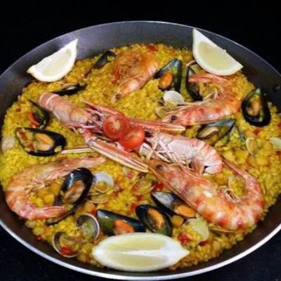 Paella de Marisco. Arroces Capitulo 1