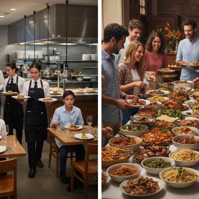 2.- Del lujo al autoservicio: los secretos del servicio que definen la identidad de un restaurante