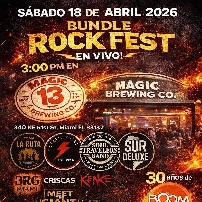 Festival Bundle Rock promo Celebración 30 años de BOOM Magazine Festival Bundle Rock promo Celebración 30 años de BOOM Magazine