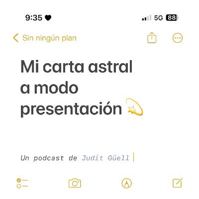 Mi carta astral a modo presentación