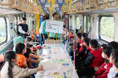 科學知識上「軌道」  台灣科普環島列車十週年！