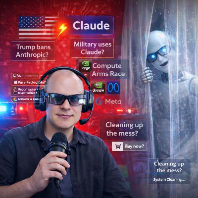 Donald Trump gegen Anthropic | Figma aus ChatGPT Codex steuern | Meta mit KI-Chips von Nvidia, AMD & Google | Datenannotatoren aus Kenia sichten Videos der Meta Smart Glasses