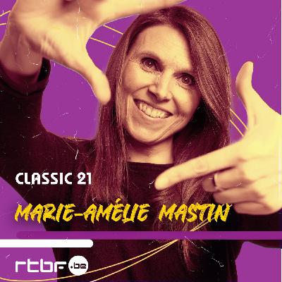 Marie-Amélie Mastin au micro de Dominique Dricot