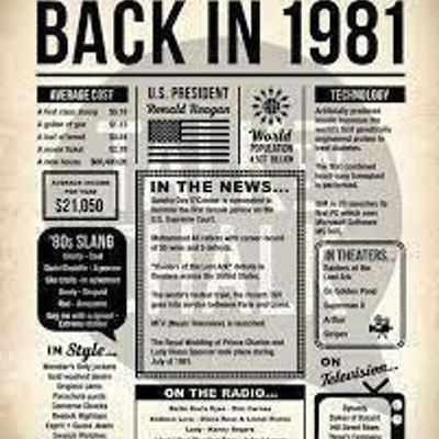 The Year Was 1981