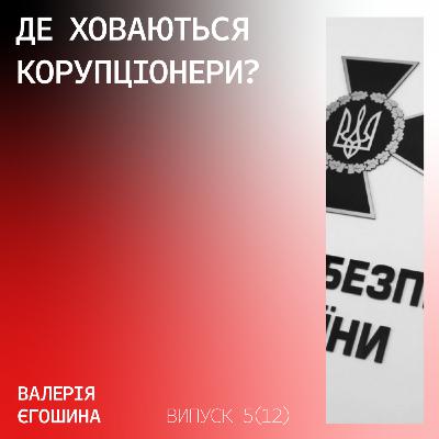 Де ховаються корупціонери? з Валерією Єгошиною