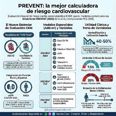 PREVENT: la mejor calculadora de riesgo cardiovascular PREVENT: la mejor calculadora de riesgo cardiovascular