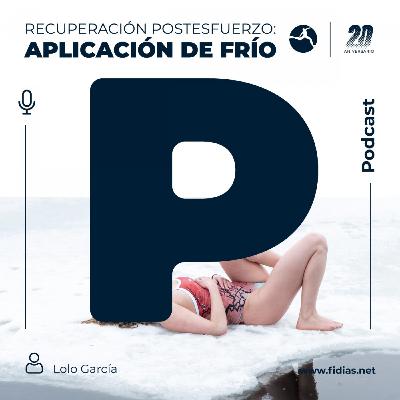 5. Recuperación postesfuerzo: aplicación de frío 5. Recuperación postesfuerzo: aplicación de frío