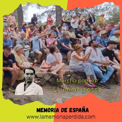 Marcha popular de Viznar hasta Alfacar, “El último paseo”
