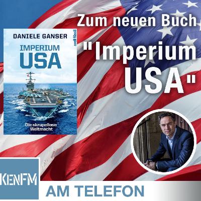 Am Telefon zum neuen Buch "Imperium USA": Dr. Daniele Ganser