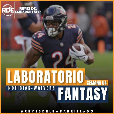 Laboratorio Fantasy Fantasy Football en Español - Waivers,Reporte de LesionesSemana 04 NFL Laboratorio Fantasy Fantasy Football en Español - Waivers,Reporte de LesionesSemana 04 NFL