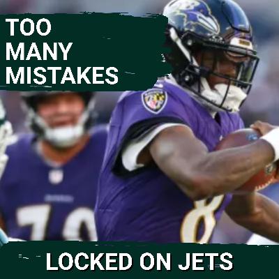 New York Jets Crumble  – Penalties and Risks Cost New York vs Lamar Jackson's Ravens