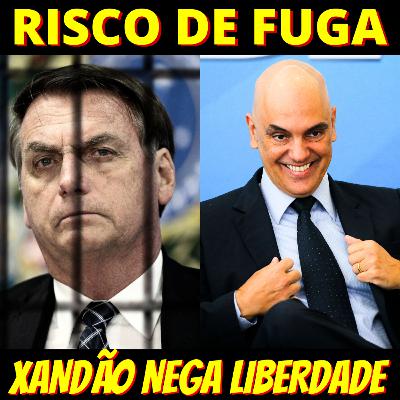 Moraes mantém prisão domiciliar de Bolsonaro e cita risco de fuga após condenação