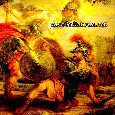 Achille contro Ettore. Il duello. Dall’Iliade di Omero, libro 22° – Mitologia Achille contro Ettore. Il duello. Dall’Iliade di Omero, libro 22° – Mitologia