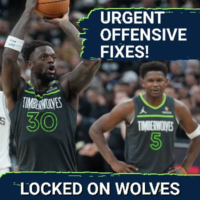 What The Minnesota Timberwolves MUST CHANGE On Offense In Game 3 Against the San Antonio Spurs What The Minnesota Timberwolves MUST CHANGE On Offense In Game 3 Against the San Antonio Spurs