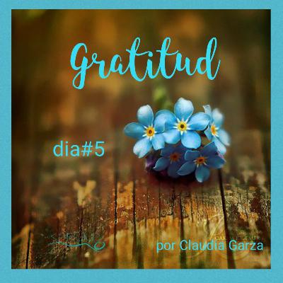 Gratitud día #5 Terminando el día con gratitud Gratitud día #5 Terminando el día con gratitud