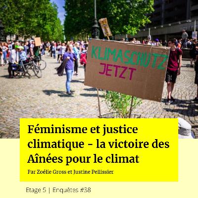 Féminisme et justice climatique. La victoire des Aînées pour le climat
