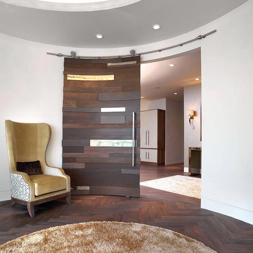 Curved Sliding Door Track  Custom Systems