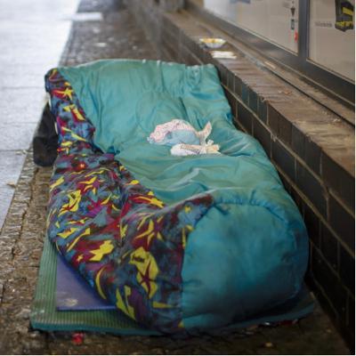 Obdachlos und die Bezeichnung
