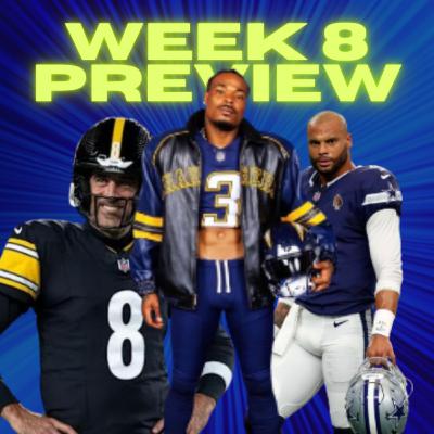 it is week 8. it is week 8.