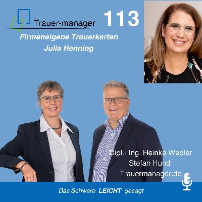 Trauer am Arbeitsplatz: Firmeneigene Trauerkarten - mit Julia Henning Trauer am Arbeitsplatz: Firmeneigene Trauerkarten - mit Julia Henning