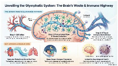 How Our Brain Drains Its Waste Products