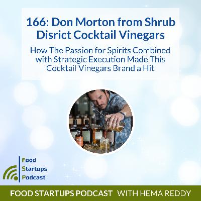 EP166 - How the passion for spirits combined with strategic execution made this cocktail vinegars brand a hit