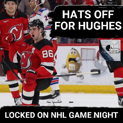 GAME NIGHT: Hughes HAT TRICK, Sabres get SIXTH straight, Bruins WIN AGAIN at home, Canes STRUGGLE